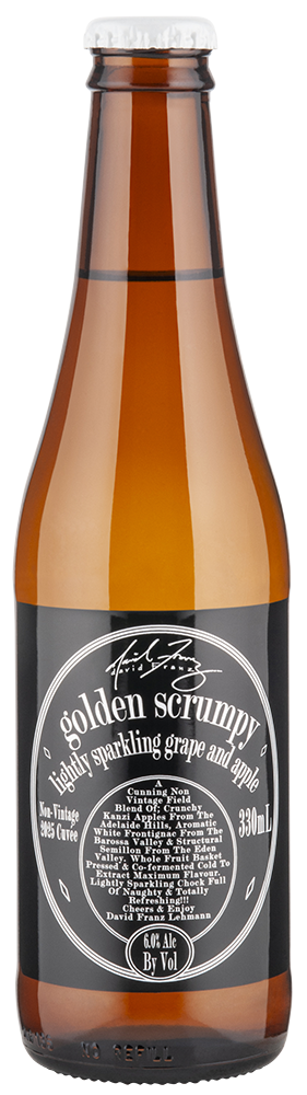 2025 Cuvée - Non Vintage - Golden Scrumpy Lightly Sparkling Grape and Apple Carton (24x330mL case)