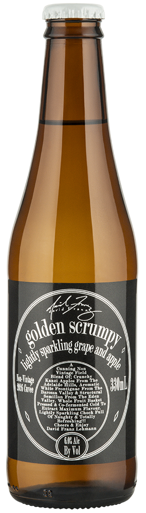 2026 Cuvée - Non Vintage - Golden Scrumpy Lightly Sparkling Grape and Apple Carton (24x330mL case)