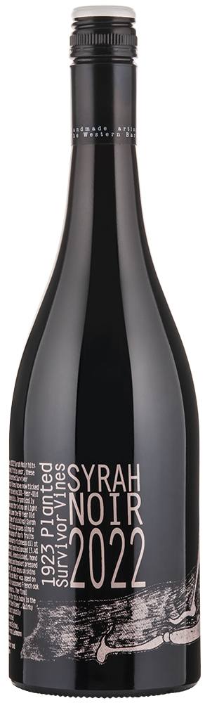 2022 Syrah Noir - 1923 Planted Survivor Vine Shiraz - david-Franz